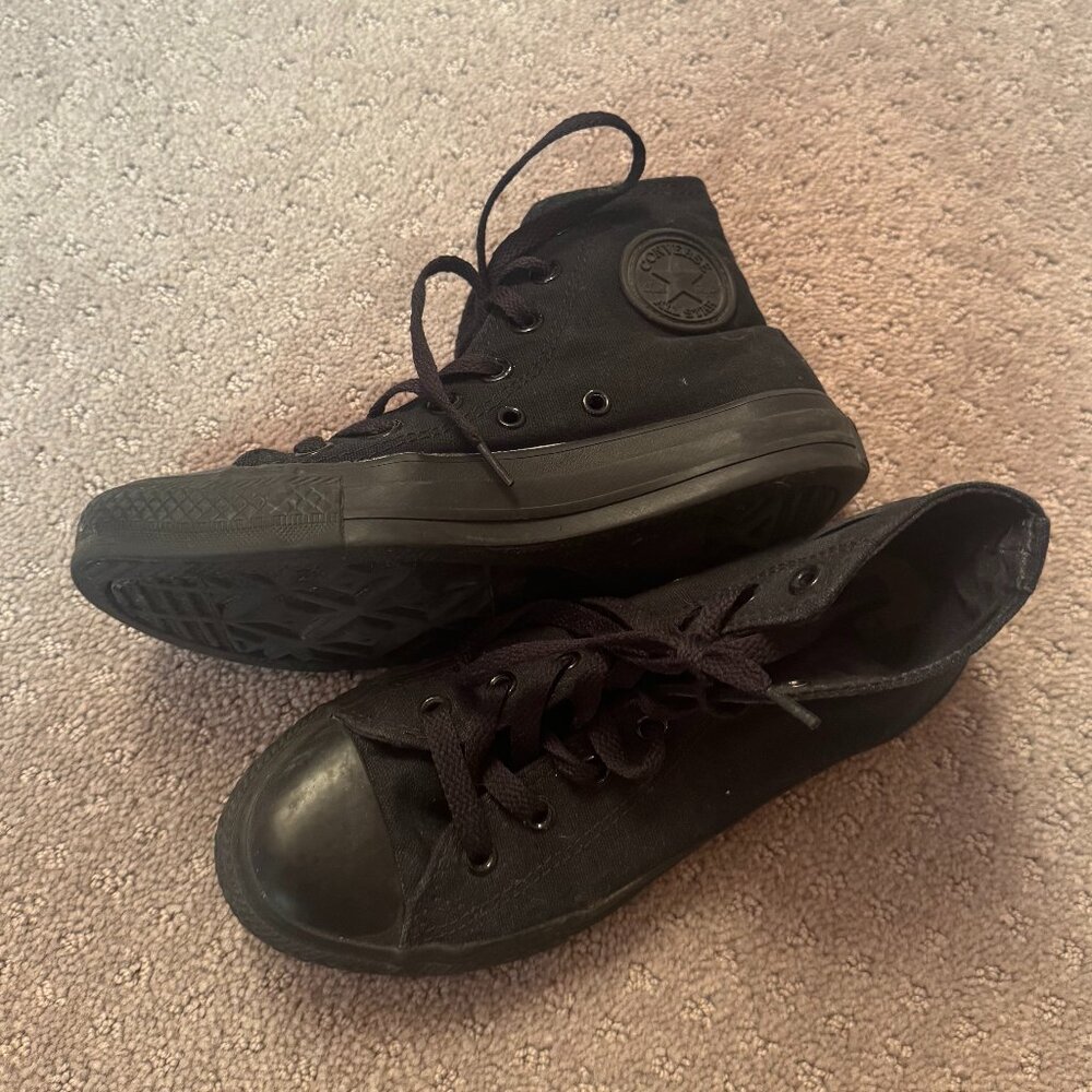 Black Converse High Tops